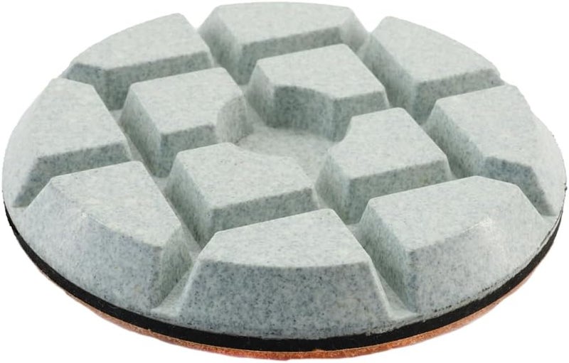 DTDIATOOL Concrete Polishing Pads 3 inch/80mm for Concrete, Cement and Terrazzo Floors Processing, Repairing and Renovating, Dry or Wet Use Diamond Grinding Pads Grit 100 3pcs - Image 5